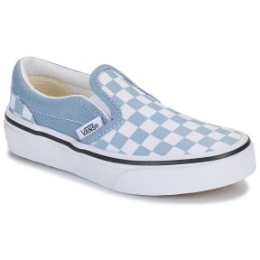 Slip on Vans UY Classic Slip-On COLOR THEORY CHECKERBOARD DUSTY BLUE